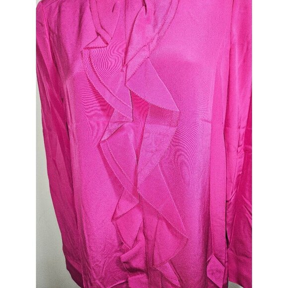 NWT Tory Burch Jane Fuschia Hibiscus Dress Size 2 XS Small - Picture 4 of 7